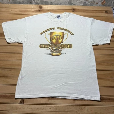 Vintage Y2K World's Greatest Dad Git-R-Done Larry The Cable Guy T-Shirt Size XL - Image 1 of 4