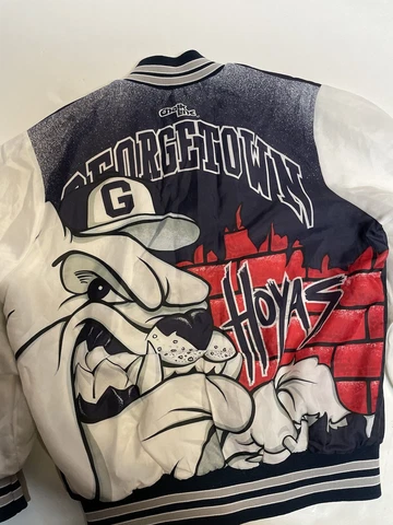 vintage georgetown fanimation jacket Hoyas chalkline medium rare college 90s Cover