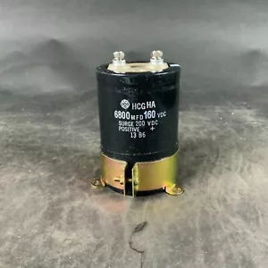 HITACHI 6800MFD 160VDC CAPACITOR ($55 OBO) - Picture 1 of 5