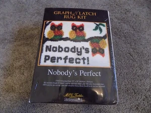 Graph N Riegel Teppich-Set 37662 Nobody's Perfect M C G Textilien 27 x 20 Zoll Hergestellt in den USA - Bild 1 von 8