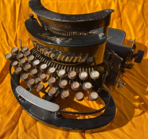 SEHR SELTENE FAKTOTUM Modell 2 TYPEWRITER 1912 Schreibmaschine Robert Fabig GmbH - Bild 1 von 24