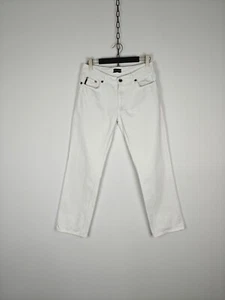 Emporio Armani Denim weiße Jeans Hose Größe 33x32 - Bild 1 von 9