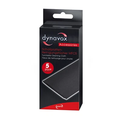 Dynavox LP Schallplatten Reinigungstücher 5 Stk. Set | Turnable Cleaning Cloth - image 1 of 4