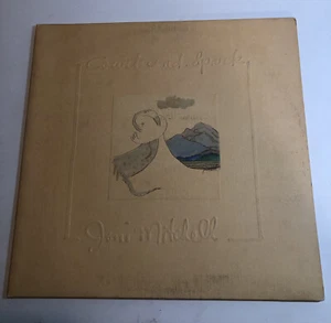 JONI MITCHELL COURT AND SPARK VINYL RECORD LP 1ST PRESS ASYLUM RECORDS - Picture 1 of 5