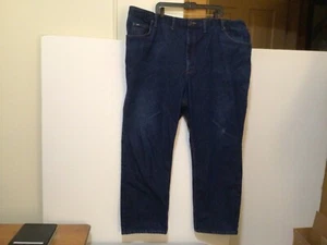 Jeans Lee uomo blu denim regular fit gamba affusolata - taglia 52 x 31 effettivi #Bx48-L - Foto 1 di 6