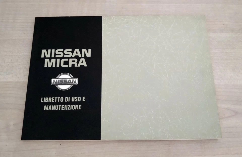 Nissan Micra Libretto Manuale Uso e Manutenzione 1994 Italiano ORIGINALE - Immagine 1 di 1