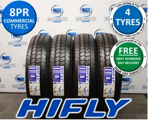 X4 195/75R16C 195 75 16C 8PR LT 107/105R M+S HIFLY COMMERCIAL VAN NEW TYRES - Picture 1 of 10