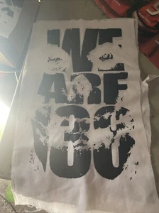 The Misfits Backpatch We Are 138 Black N White Screen printed - Picture 1 of 1