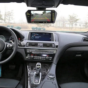 7" Bluetooth TFT LCD Mirror Screen USB MP5 FM SD Car Parking Rear View Monitor - Picture 1 of 12