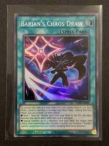 Barian's Chaos Zeichnung | LED9-EN005 | Super selten | 1. Auflage | YuGiOh TCG - Bild 1 von 3
