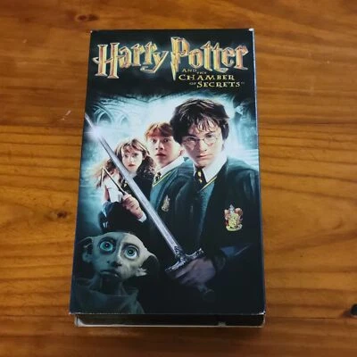 Harry Potter And The Chamber of Secrets VHS Movie Tape Used  Daniel Radcliffe - Image 1 of 4