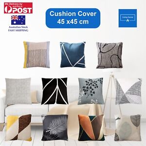 Sofa Cushion Cover with Patterns 45x45cm Floral Throw Pillow Cushion Cases Decor
