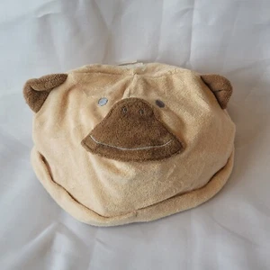 Old Navy Monkey Hat Cap Beanie Terry Unisex Boy Girl Baby 12-18 NEW - Picture 1 of 4