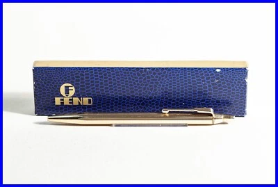 1960ies fend Gold Double Vtg All Metal Ballpoint Pen IN Original Box - Image 1 of 4