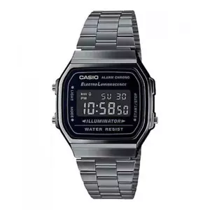 Reloj Casio Vintage Series A168WGG-1B Digital Metal Blackout - Imagen 1 de 4