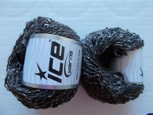Ice Yarns Winter strukturiertes Tweedgarn, braun, Menge 2 (220 Yards EA) - Bild 1 von 3