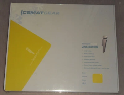 Brand New Still Sealed Icemat Gear 2nd Edition Glass Mouse Pad Rare YELLOW - Image 1 of 4