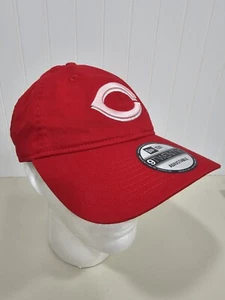 New Era 9Twenty Cincinnati Reds Hat Men Women Girls Adjustable Red 920 Pink C - Picture 1 of 11