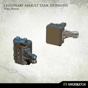 SPONSONS DE TANQUE DE ASALTO LEGIONARIO KROMLECH: FLAMERS PESADOS - Imagen 1 de 3
