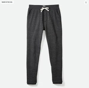 FLINT AND TINDER French Terry Sweatpants in Dark Charcoal XL NWOT - Picture 1 of 4