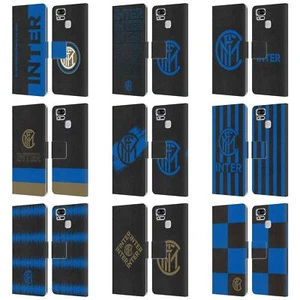 OFFICIAL INTER MILAN GRAPHICS LEATHER BOOK CASE FOR ASUS ZENFONE PHONES - Picture 1 of 7