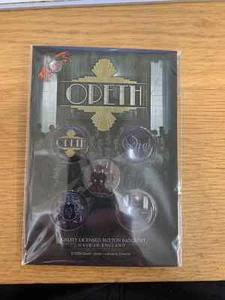 OPETH THE LAST WILL AND TESTAMENT 5 BUTTON BADGE PACK OFFICIALLY LICENSED - Picture 1 of 7