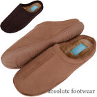 Mens / Gents Slip On Slippers / Mules / Indoor Shoes with Stitch Detail