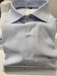 Eterna Herrenhemd Größe 43 langarm, Blau, neu, ungetragen, Comfort Fit - Bild 1 von 1