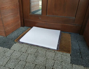 10 x Desinfektionsmatte 40x40x2 cm ohne Desinfektionsmittel Hof Eingang Fußmatte - Bild 1 von 5