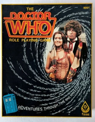 1985 Dr Who RPG Role Playing Game BBC  FASA 9001 Adventures Through Time & Space - Image 1 of 4