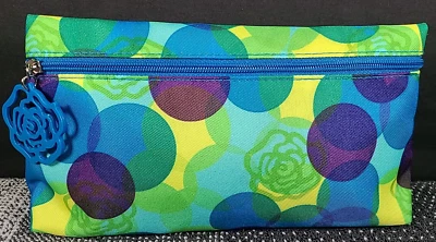 Bolsa de aseo maquillaje cosmético Lancome multicolor con diseño de lunares NUEVA Foto 1 de 4