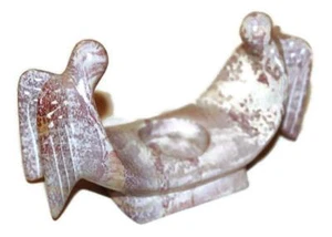 Kisii Soapstone Angel Candle Holder - Made in Kenya - Picture 1 of 4