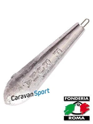 piombo pesca bolentino di profondità blue deep fonderia roma anello inox barca