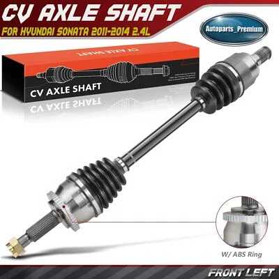 Front Left Side CV Axle Assembly for Hyundai Sonata 2011 2012 2013 2014 L4 2.4L - Image 1 of 4