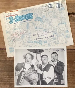 Joe DeRita (Three Stooges) Signed Photograph with Graphic Mailing Envelope - Picture 1 of 4
