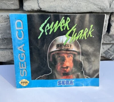 Sewer Shark Sega CD 1992 Manual Only - Image 1 of 2
