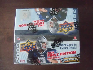2009 UPPER DECK FIRST EDITION FOOTBALL FACTORY SEALED RETAIL BOX 36 PACKS - Picture 1 of 1