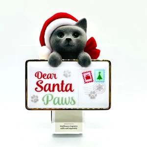 Bath & Body Works Holiday Cat Dear Santa Paws Wallflowers Home Fragrance Plug In - Picture 1 of 4