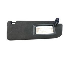 2014-2017 AUDI RS7 FRONT RIGHT SUNVISOR SHADE SUN VISOR BLACK ALCANTARA OEM - Picture 1 of 14