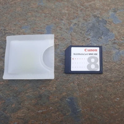 Canon 8MB Multi Media Card MMC-8M - SD Camera Memory Card - Image 1 of 3