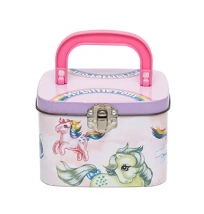 2003 My Little Pony G1 Rix Hasbro Tin Box HTF RD & LK PL - Picture 1 of 24