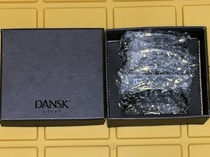 DANSK TJORN NICKEL PLATED NAPKIN RINGS (SET OF 4) - Picture 1 of 4