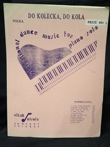 Do Kolecka, Do Kola - Vaclav Blaha - Partituras 1959 - Imagen 1 de 4