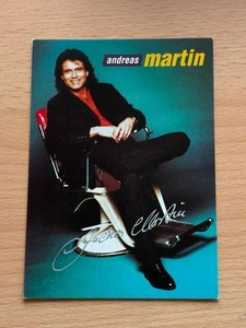 Andreas Martin - Biglietto autografo originale firmato - #51080 - Foto 1 di 1
