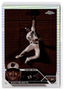 2023 Topps Chrome Austin Hays #120 Sepia Refractors Baltimore Orioles - Picture 1 of 2