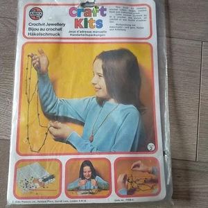 Rare Airfix Crochet Jewellery Craft Kit Sealed - Picture 1 of 6