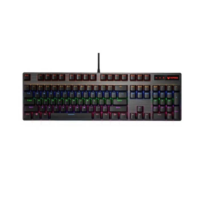 RAPOO V500 Pro Backlit Mechanical Gaming Keyboard Blue Switch - Spill Resista... - Image 1 of 1