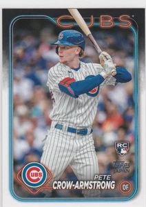 2024 Topps Béisbol Edición Japón Pete Crow-Armstrong #154 RC Chicago Cubs - Imagen 1 de 1