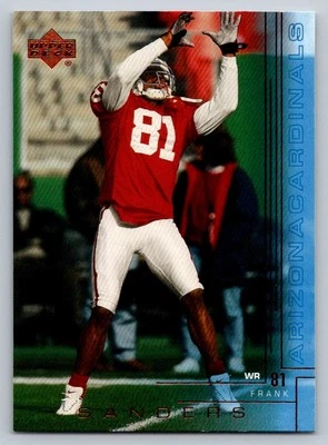 2000 Upper Deck #5 Frank Sanders - Image 1 of 2