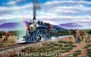 Robert West 466 The Grand Canyon Railway' Railroad Art Print - Signed Only - Picture 1 of 1